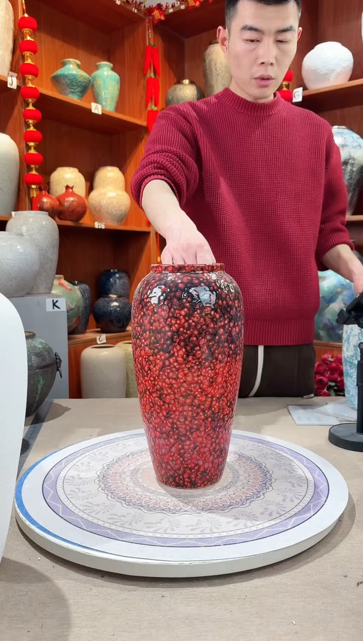 【闪购商品】瓶陶瓷花瓶 无花 微瑕a207   