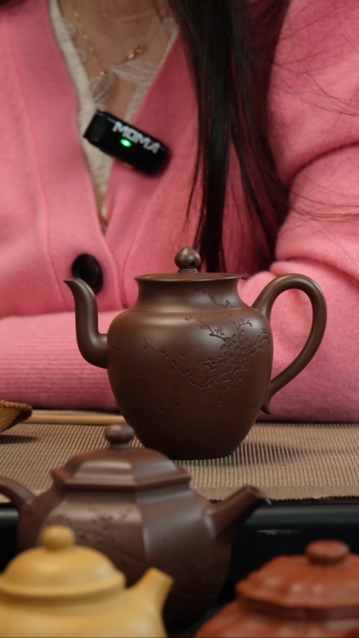 【闪购商品】紫砂茶壶老紫泥风舞