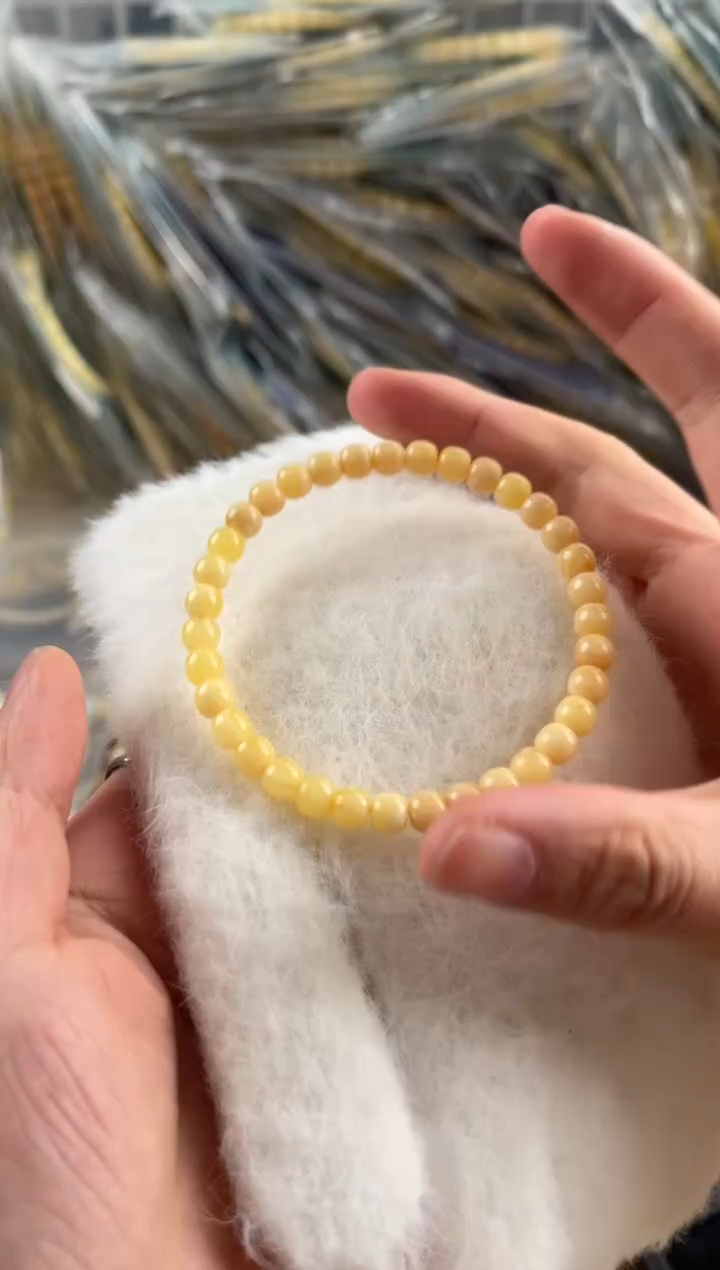 【闪购商品】蜜蜡裸石未镶嵌蜜蜡手串