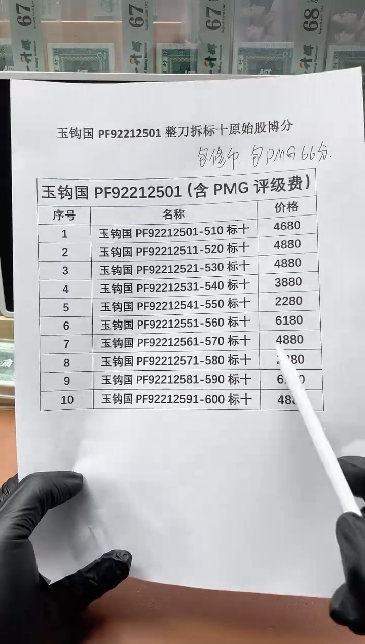 【闪购商品】玉钩国PF92212571-580标十
