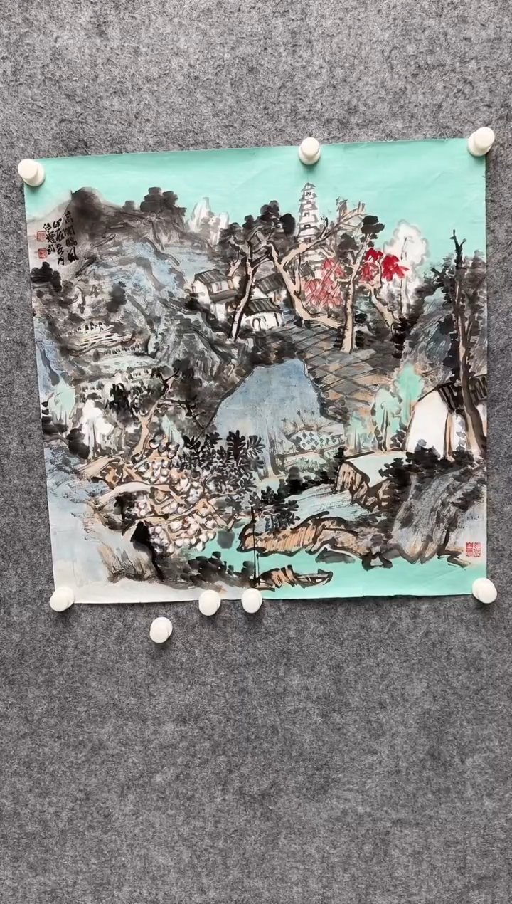 【闪购商品】绘画任宝利-4平尺-国画作品