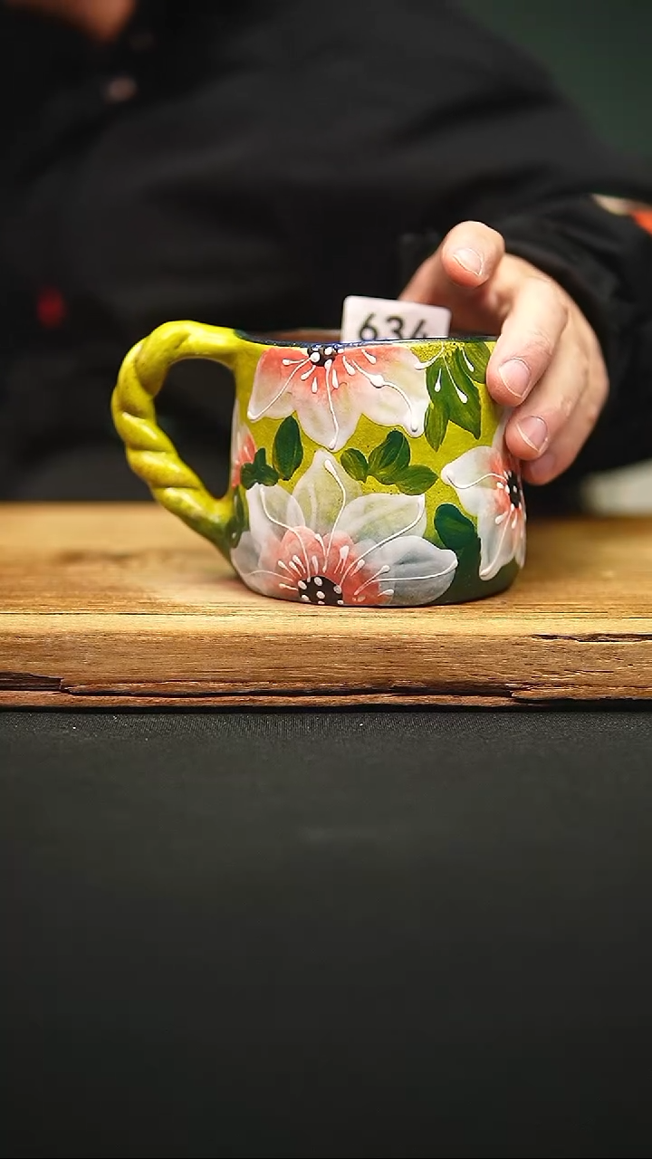 @@陶园瓷舍@@纯手工手绘@高温釉下彩