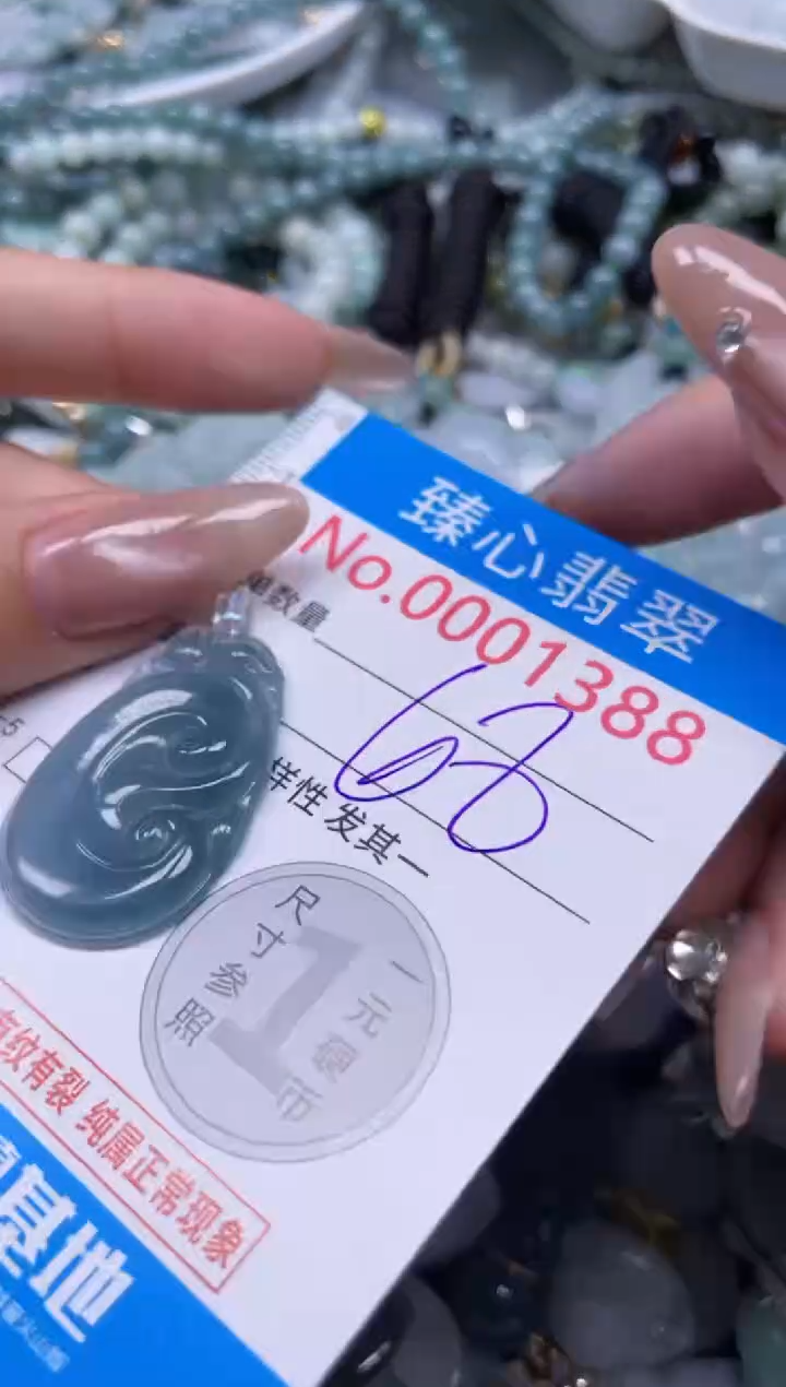 颈饰未镶嵌翡翠1388
