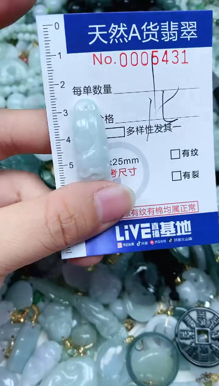 【闪购商品】翡翠吊坠(不含链)未镶嵌翡翠