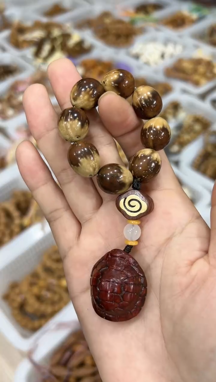 手串紫金鼠卡14左右设计款手捻【富甲天下】