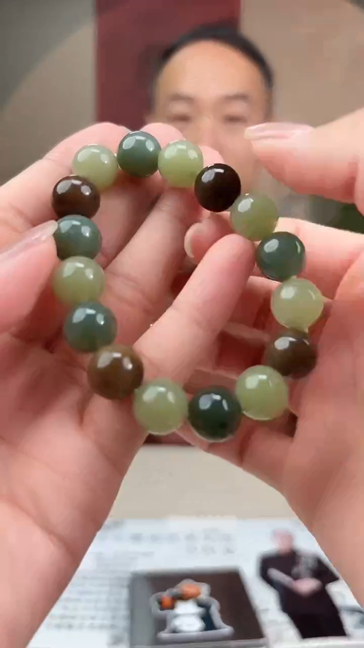 手串未镶嵌和田玉多样性发货拍一发一