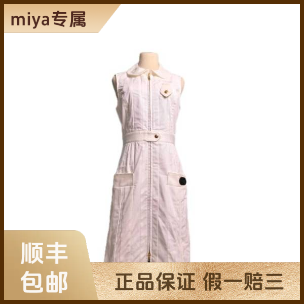 妃鱼/路易威登/棉/连衣裙/95新/M3/5