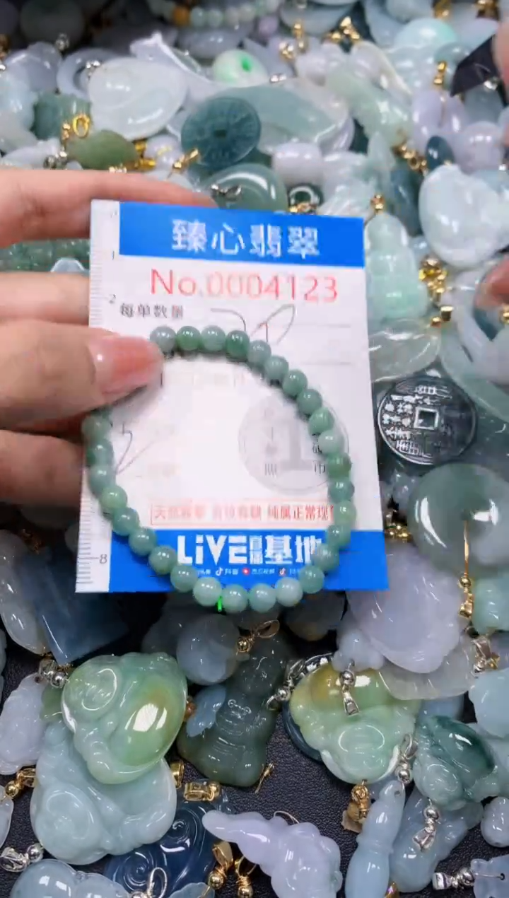 吊坠(不含链)未镶嵌翡翠4123