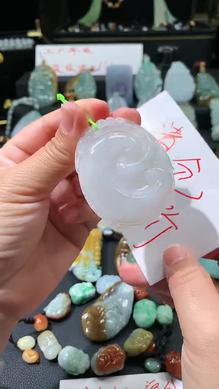 【闪购商品】翡翠颈饰未镶嵌挂件