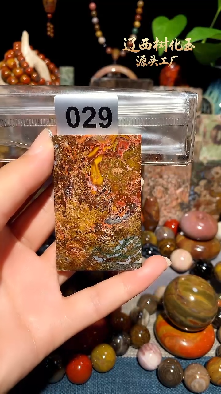 未镶嵌-硅化玉天然北票硅化玉吊坠