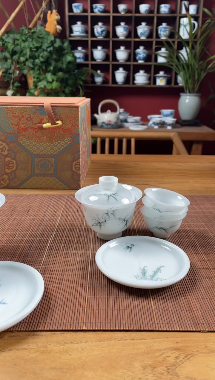 盖碗/杯群芳斋闪购链接（以闪拍图片为准）