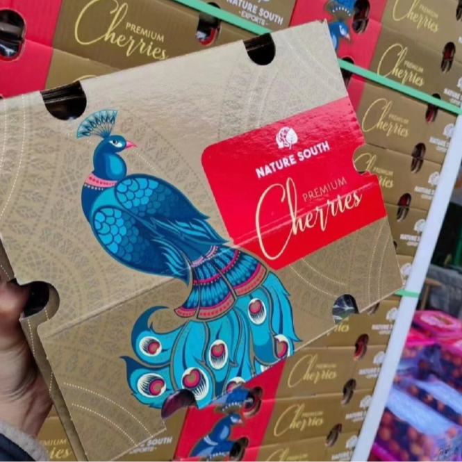 【韩大乐】孔雀4J车厘子一箱（净果5斤）