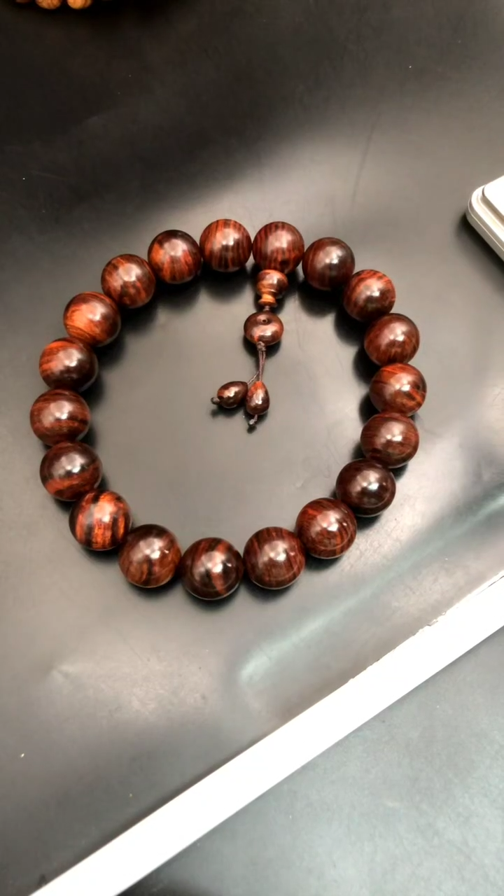 黄花梨/降香黄檀手串/手链海黄野紫油邦溪2,0手持