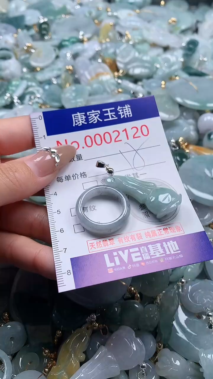 翡翠未镶嵌吊坠(不含链)2120