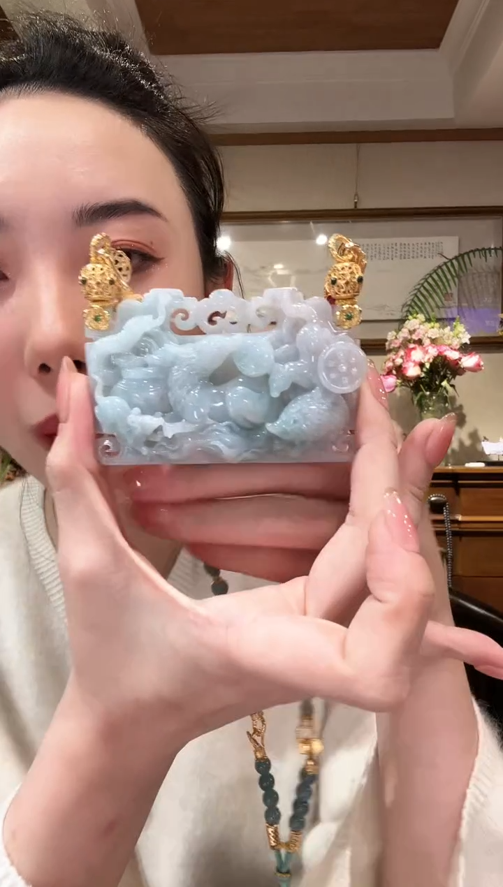 【闪购商品】翡翠颈饰未镶嵌国风