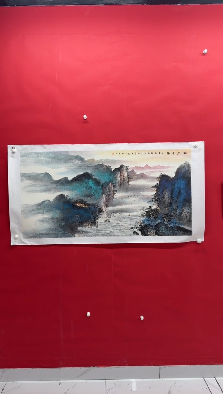 国画画家陆远华纯手绘原作