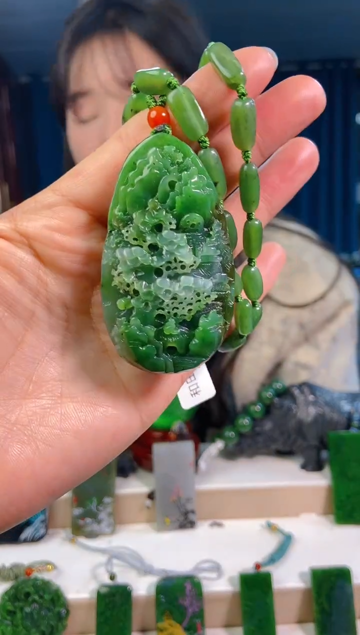 【闪购商品】和田玉挂件未镶嵌1