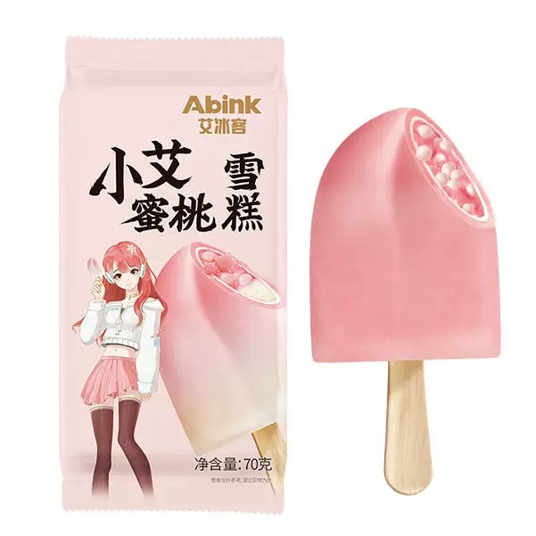 艾冰客小艾（蜜桃）雪糕70g