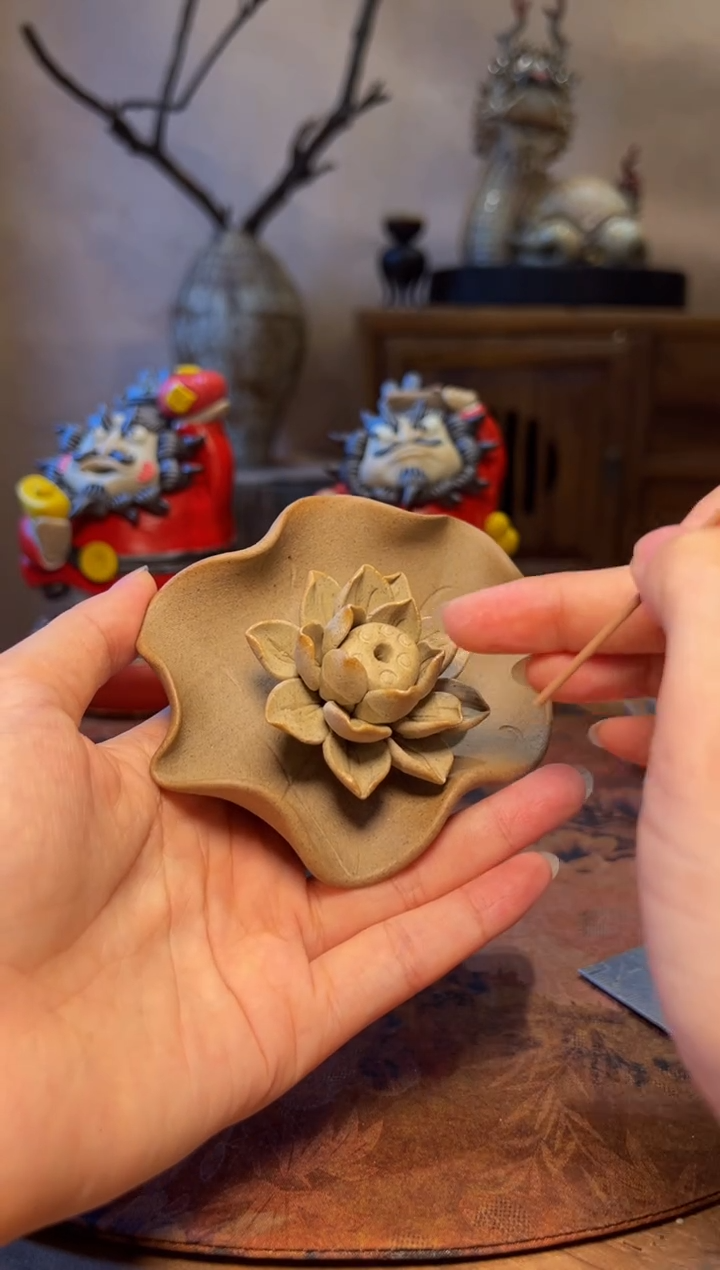 瓷片设计师款手工手作