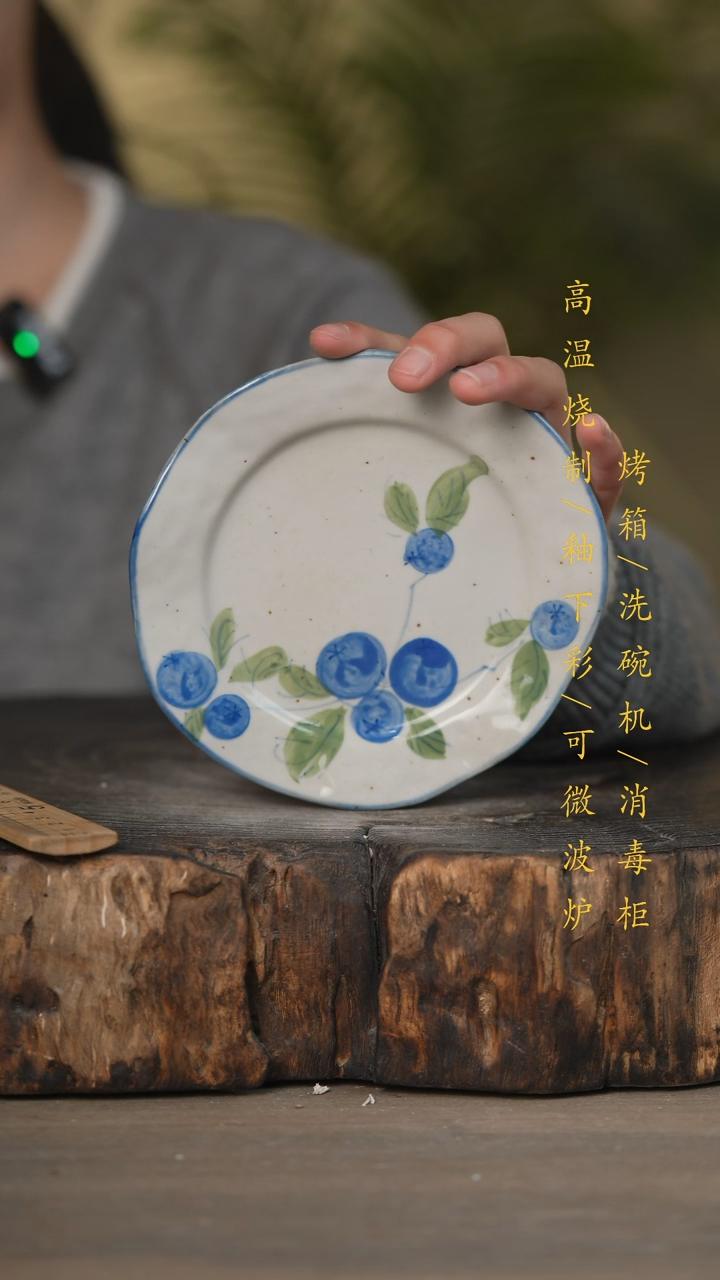 【闪购商品】碗景德镇高温釉下彩可微波烤箱洗碗机