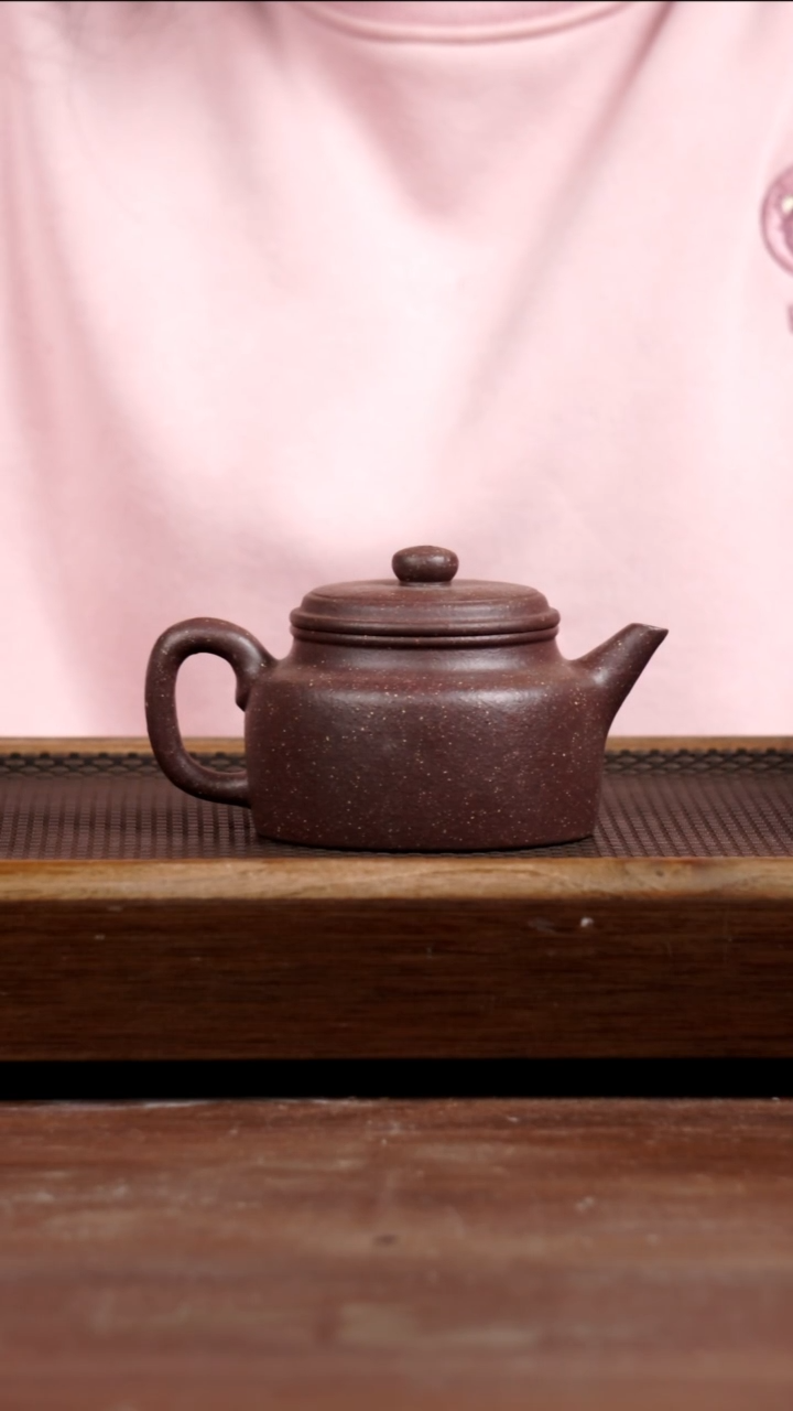 茶壶紫砂紫桃花德钟275CC