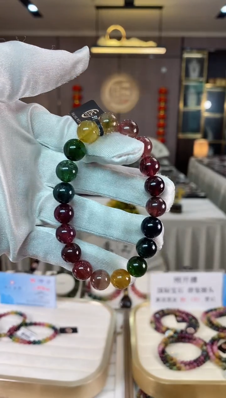 【闪购商品】碧玺收藏级单圈手串10mm+未镶嵌（多样性发一条）xion