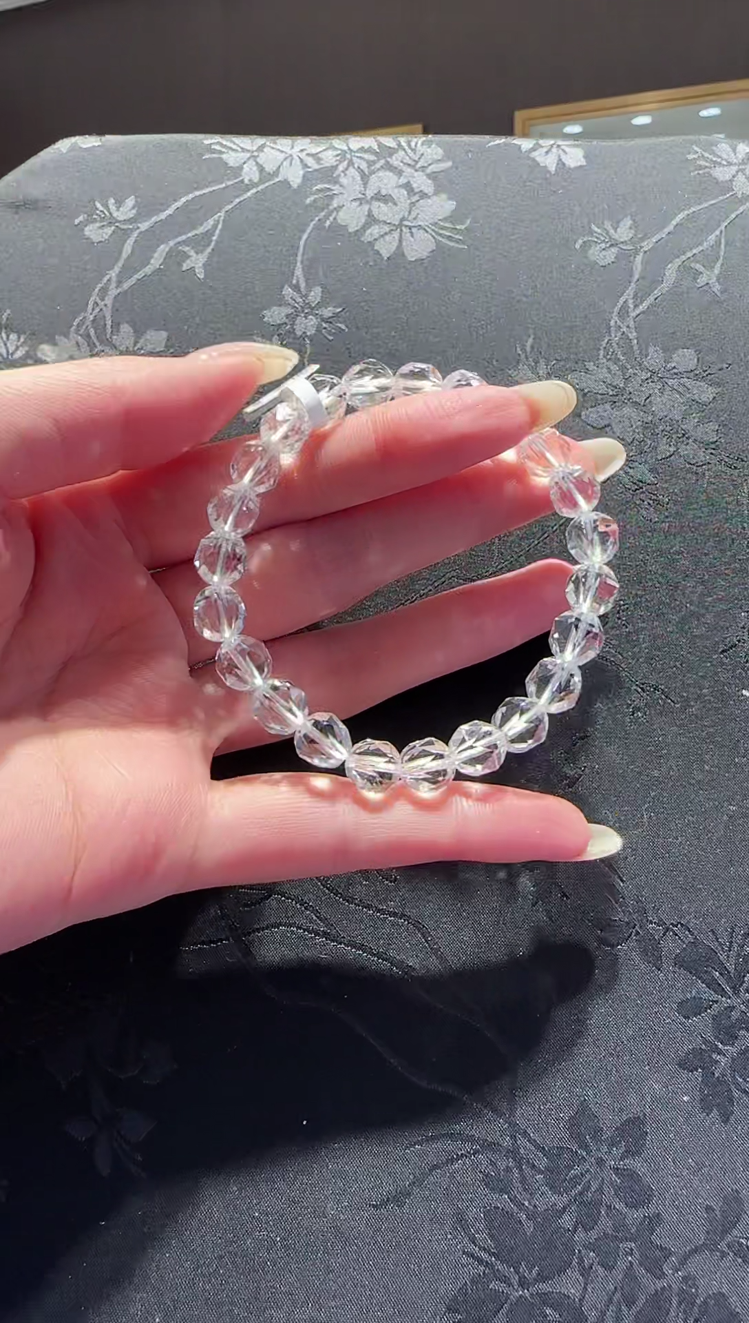 【闪购商品】水晶手串未镶嵌水晶切面手串