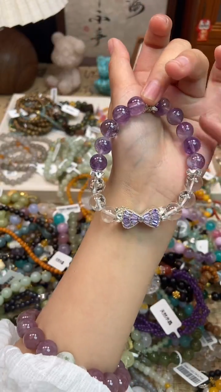 未镶嵌手链水晶360