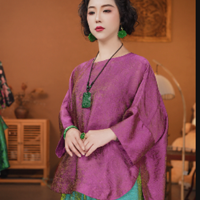 S-6030【苹姐专享】【紫霞仙子】原创设计师衣服