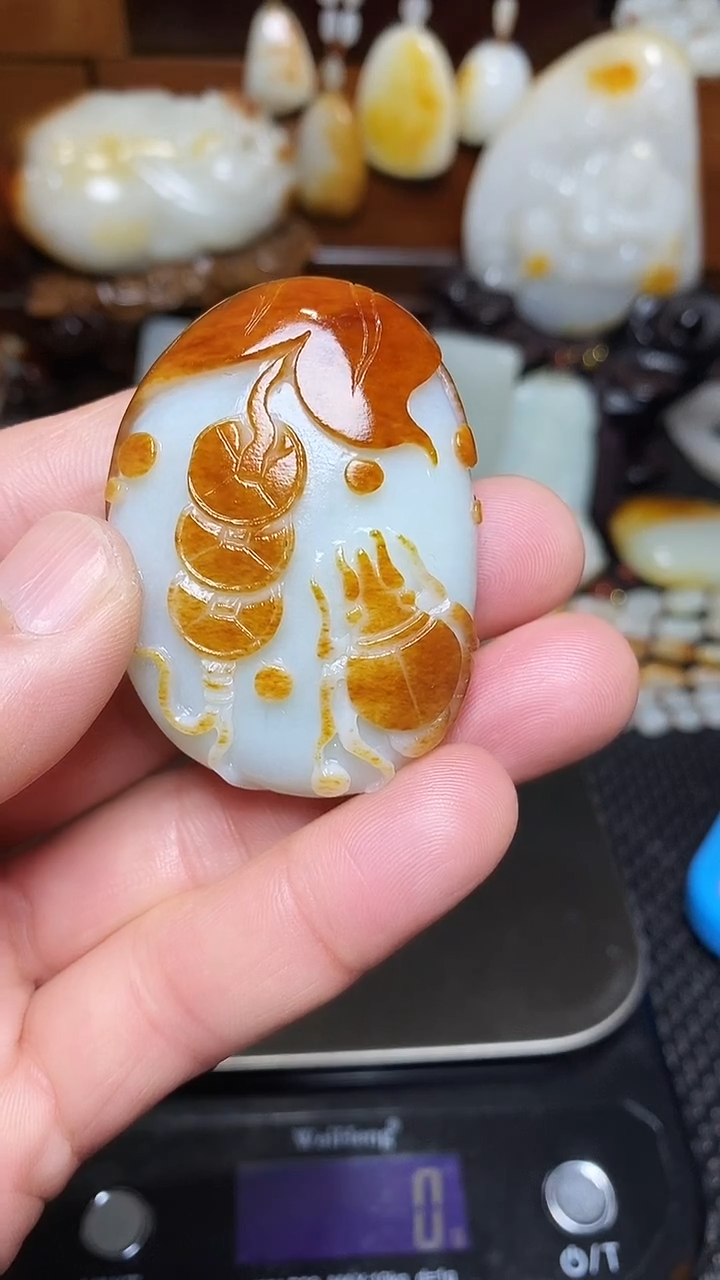 未镶嵌和田玉挂件华*1