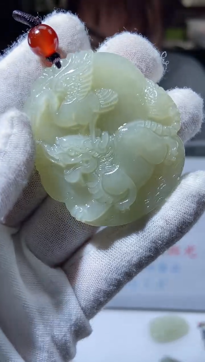 【闪购商品】定制和田玉天然和田玉拍一发一