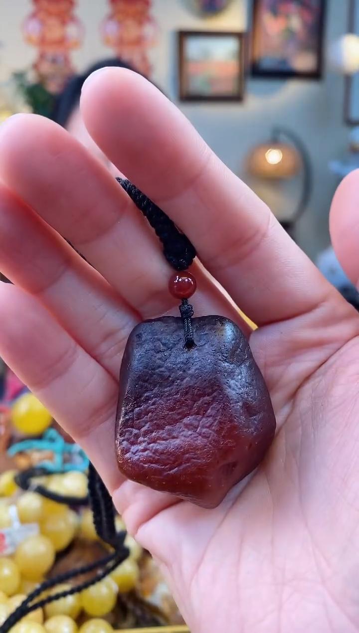 【闪购商品】琥珀颈饰未镶嵌吊坠