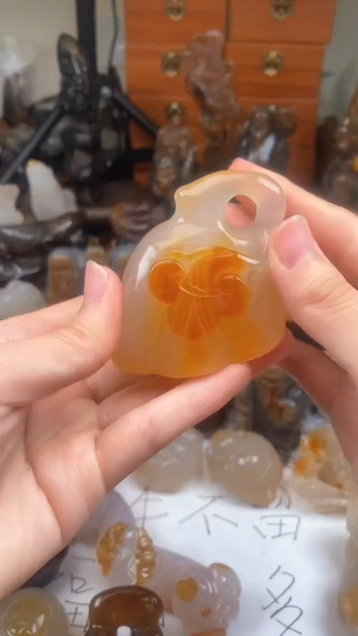 【闪购商品】玛瑙/玉髓颈饰未镶嵌AA