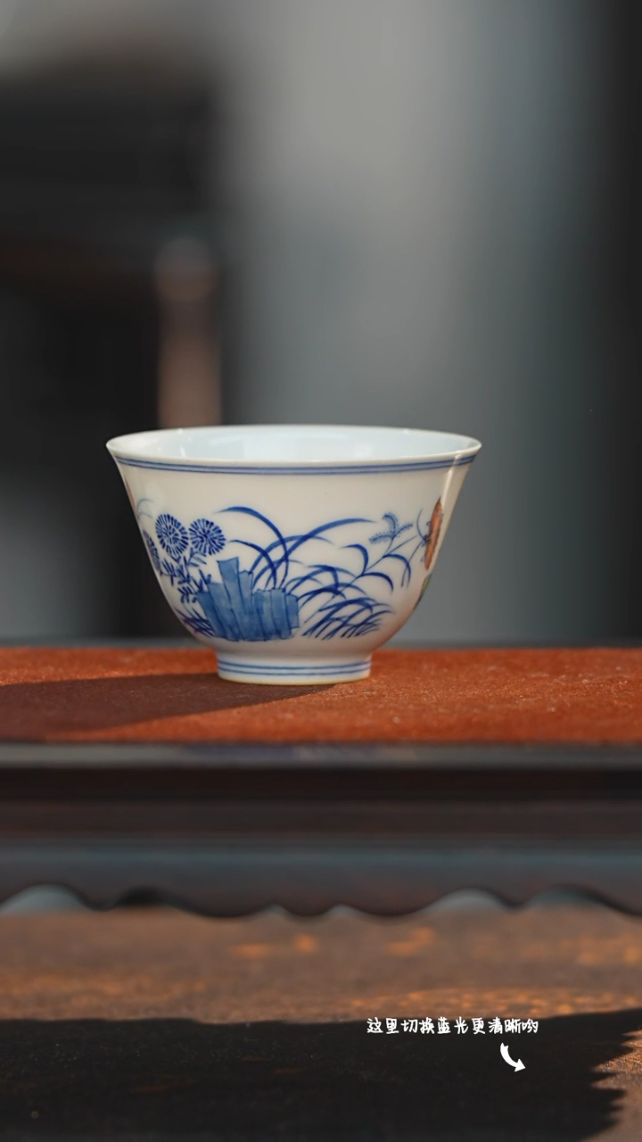 【闪购商品】中国官窑斗彩非遗传承人—涂杏花