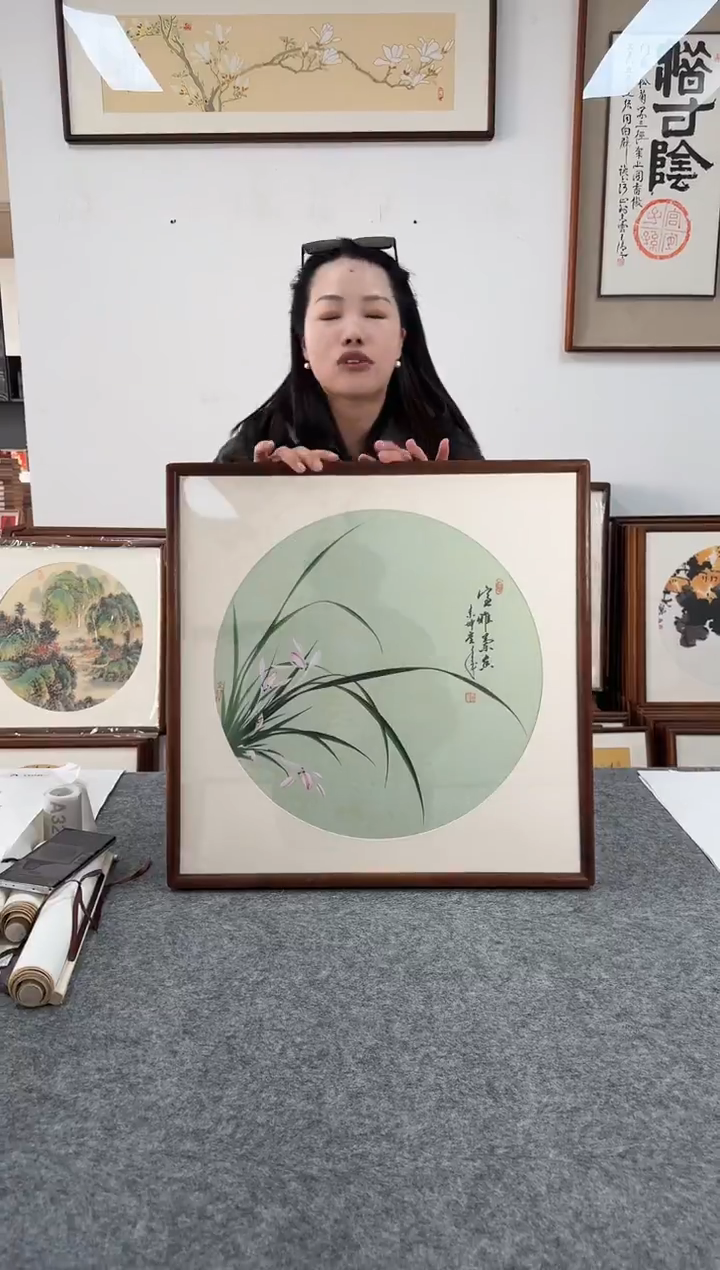 书法金世坤1-53*53绘画手绘同款