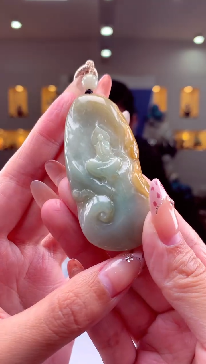 【闪购商品】定制翡翠未镶嵌挂件发货（拍一发一）