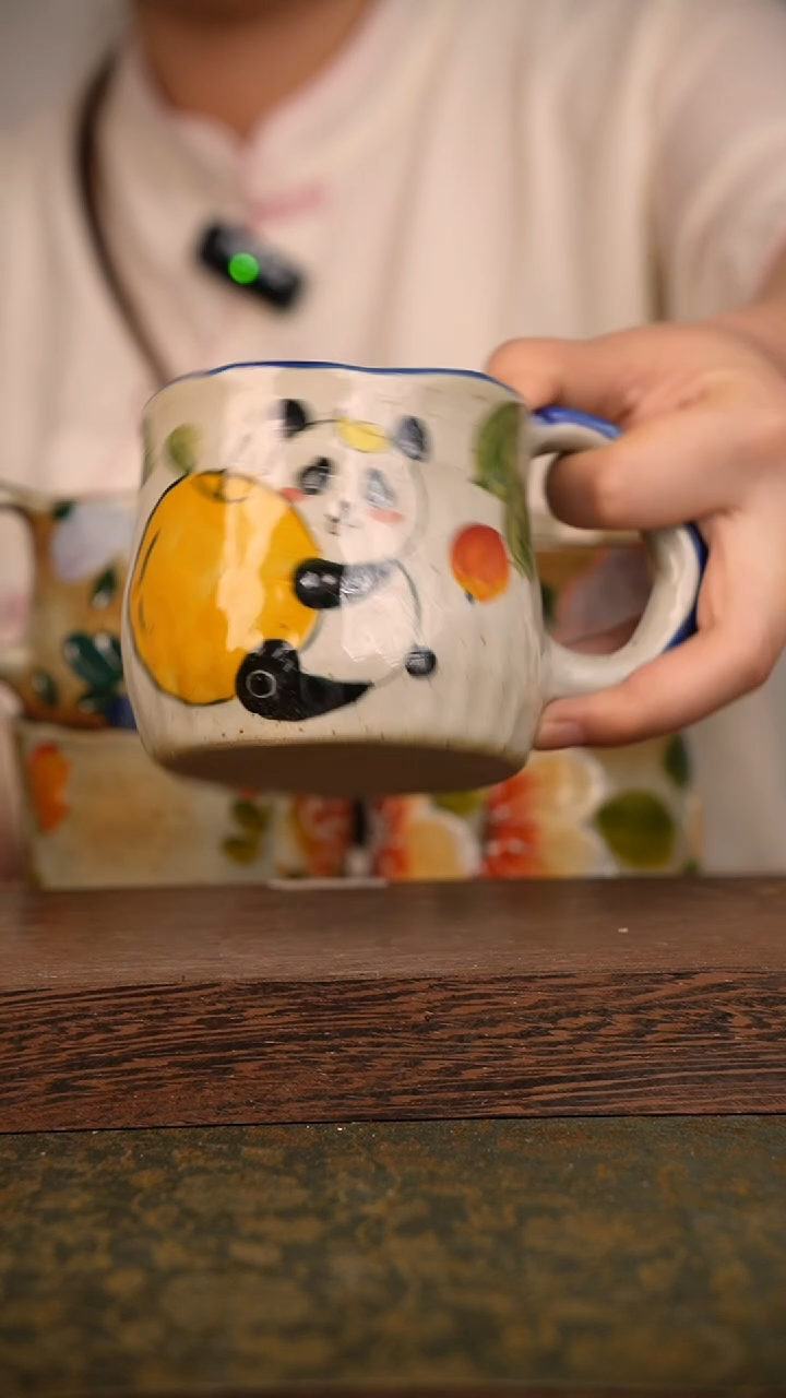 摆件泥垚手作 景德镇手工手绘器物