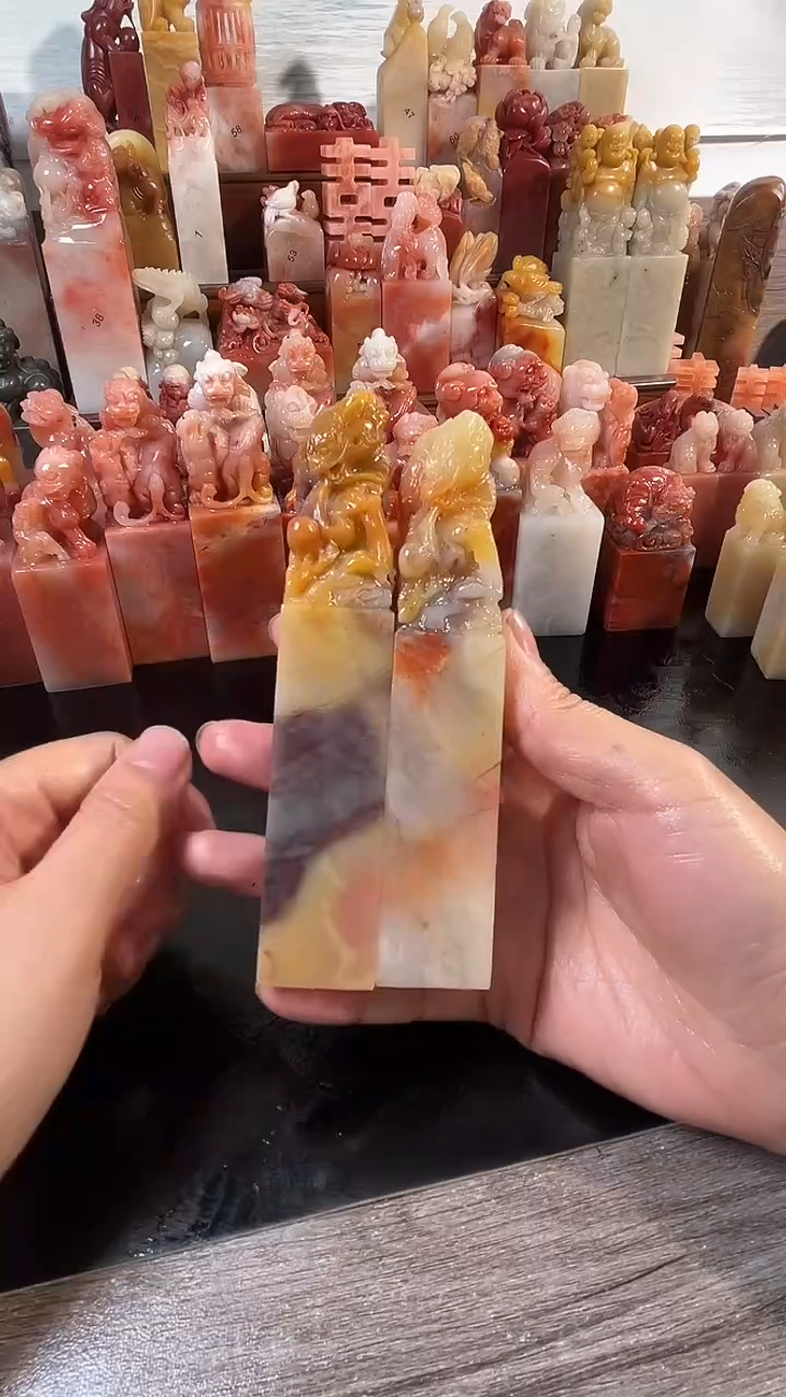 老挝石印石糯***?2个印章