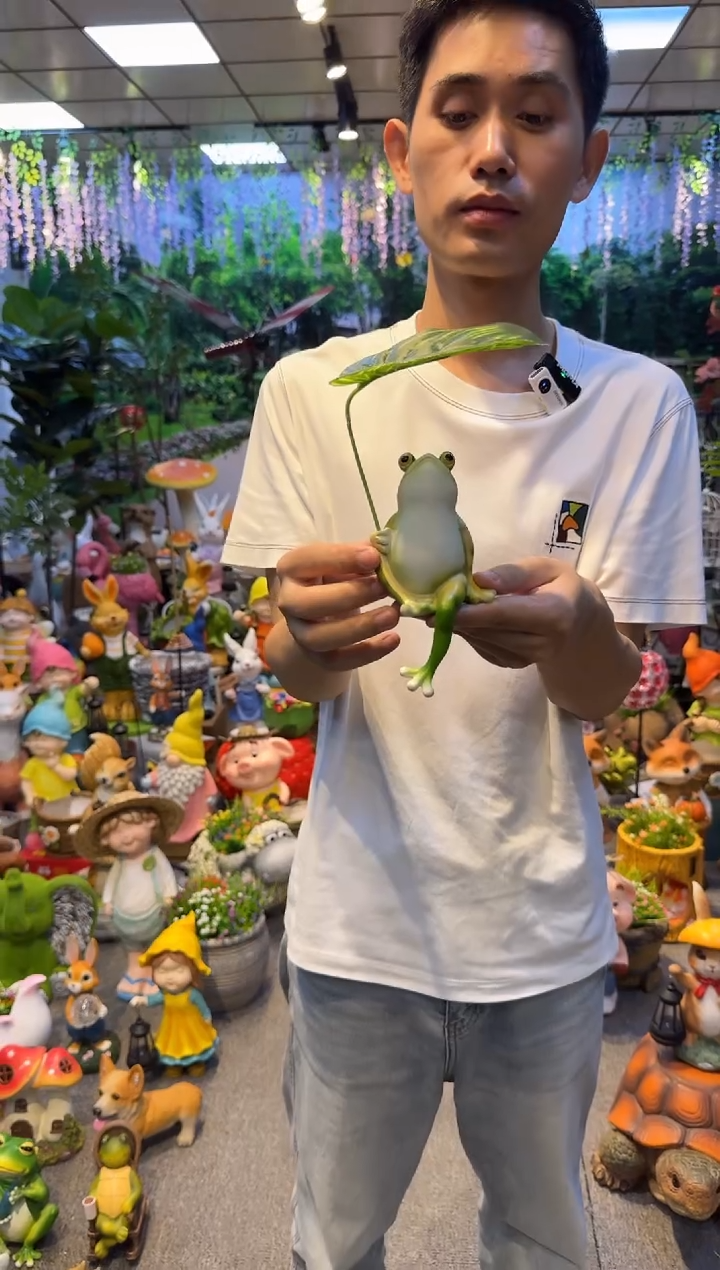 无花朵花园庭院摆件&00&