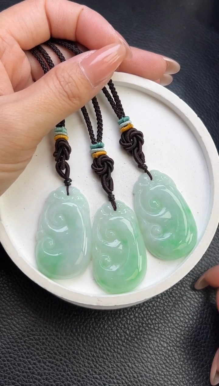 【闪购商品】翡翠颈饰未镶嵌K733-795 如意多样性发一