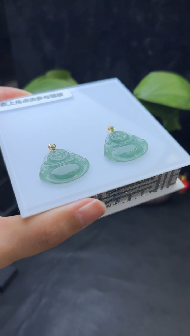 【闪购商品】翡翠颈饰18K金镶嵌008-23110多样性发一件