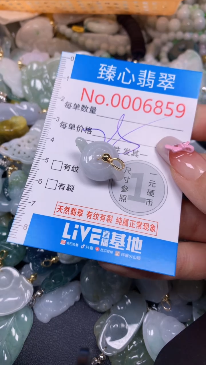 【闪购商品】翡翠颈饰未镶嵌含绳000