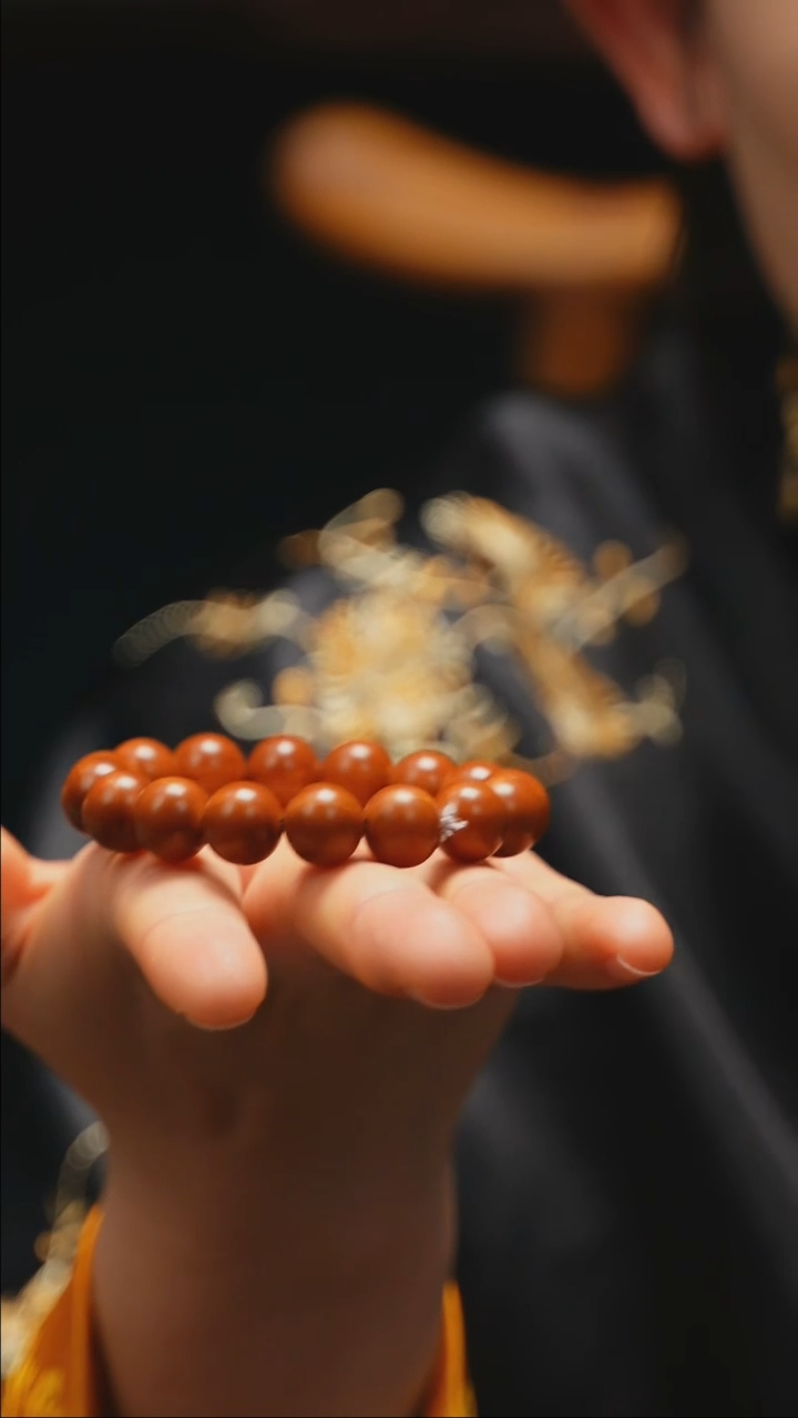 【闪购商品】橄榄核手串/手链铁核正圆光珠【1.3】