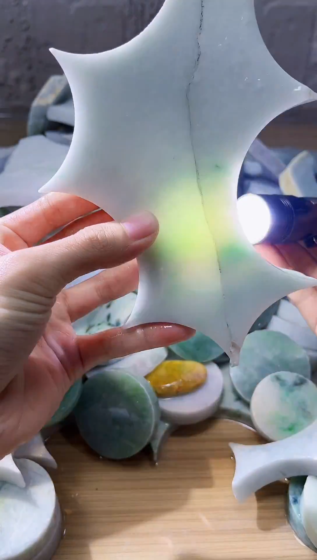 裸石翡翠翡翠a货正品玉石南陈210