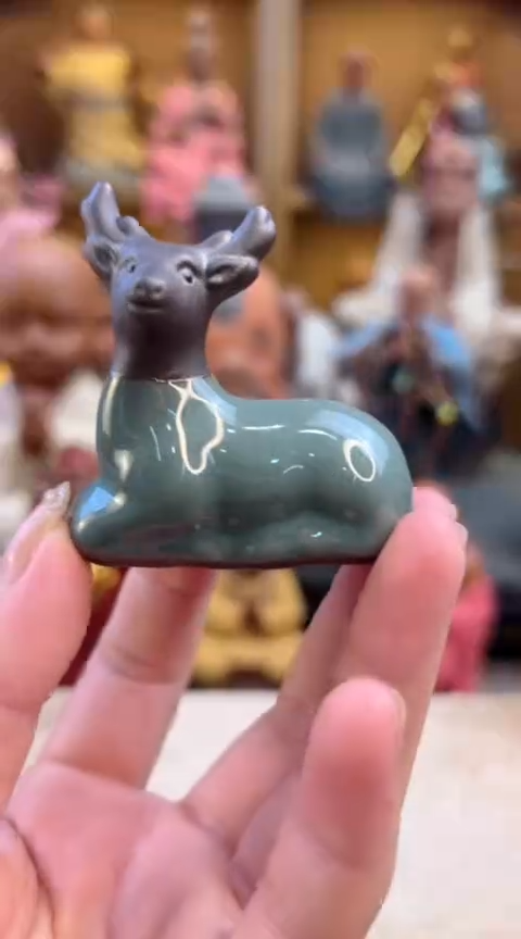 紫砂茶宠器闵茶宠摆件