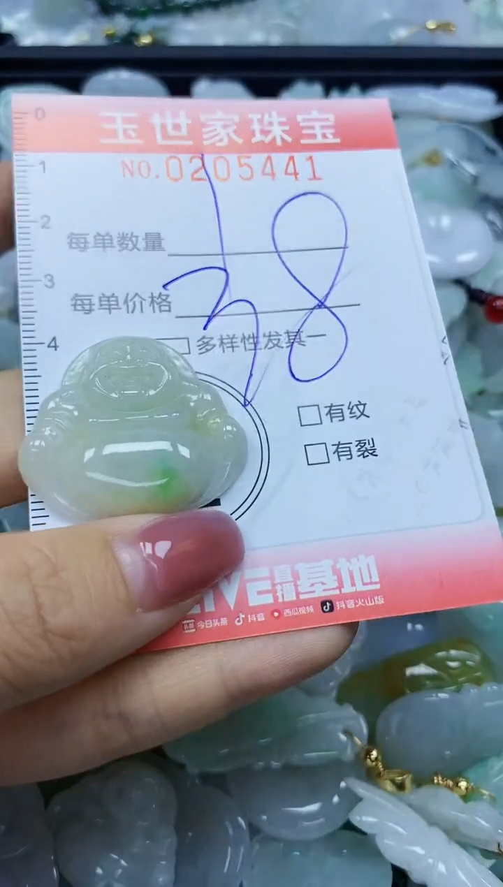 【闪购商品】翡翠颈饰未镶嵌闪购0205441