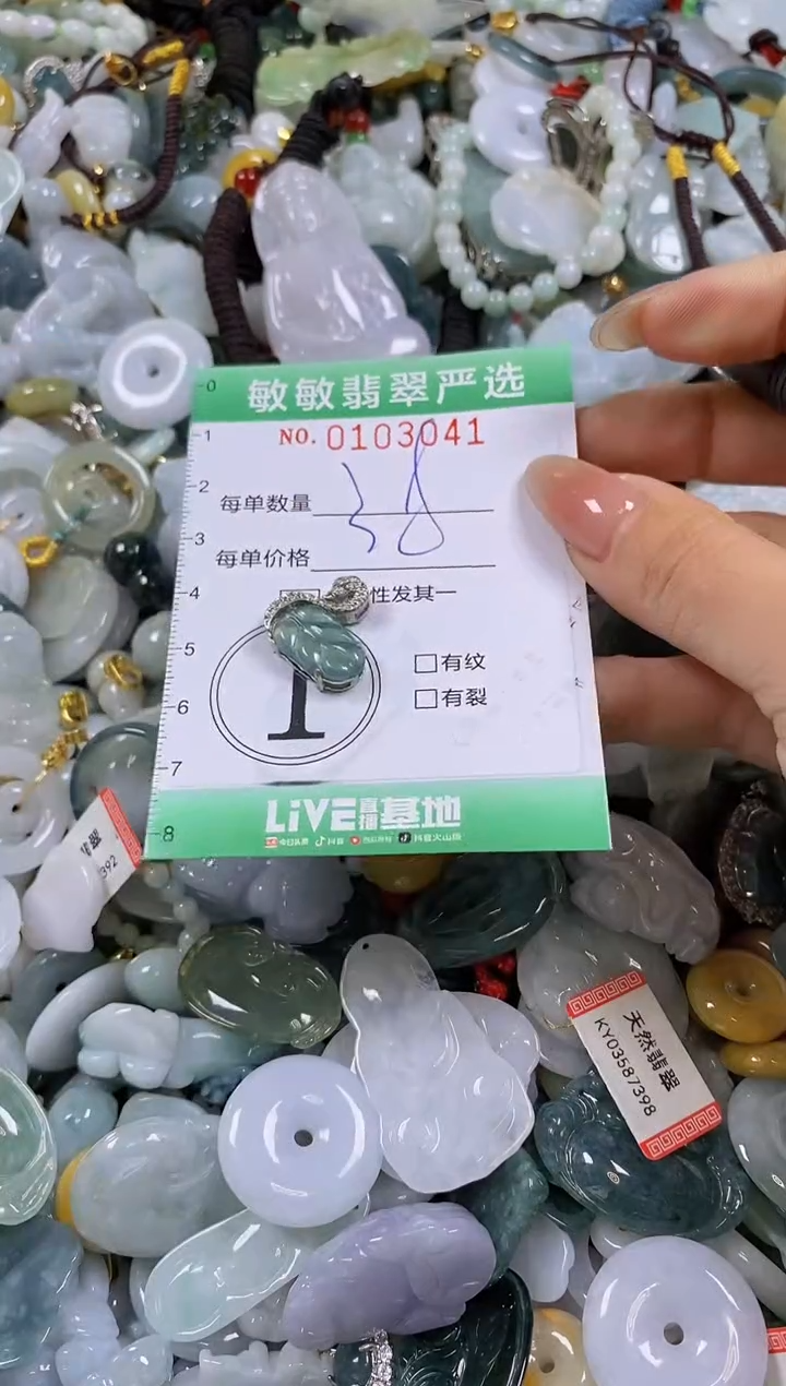 【闪购商品】翡翠颈饰未镶嵌闪购0103041