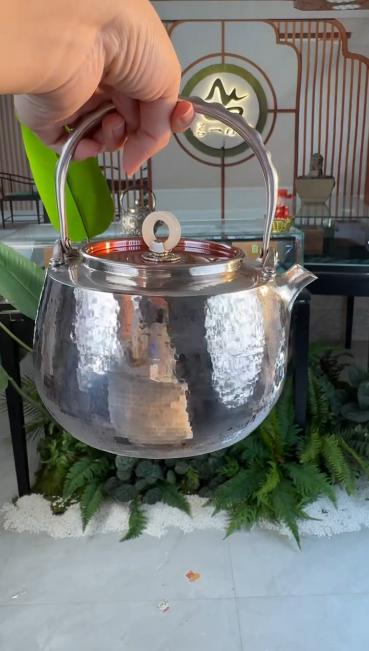 【闪购商品】手工银壶 北村烧水壶