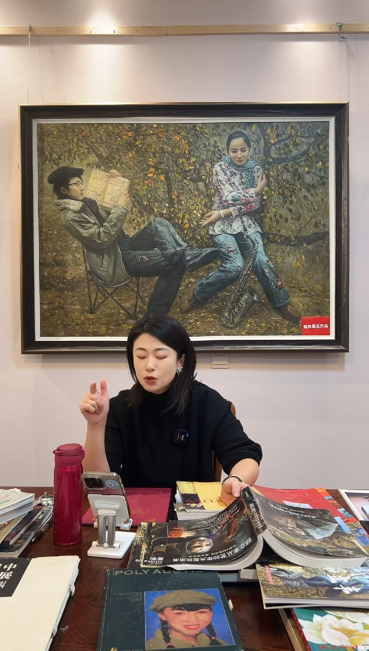油画DLF 精品油画作品-人物110*150定金