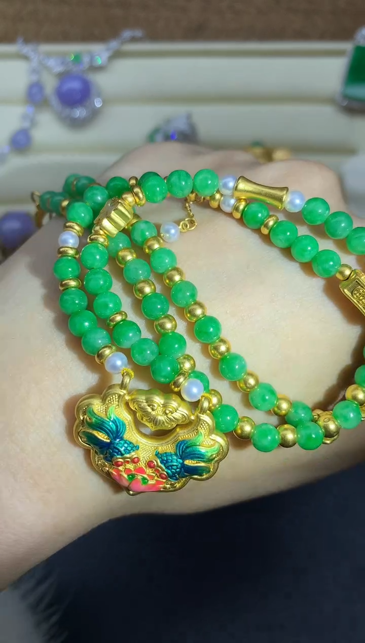 【闪购商品】翡翠手链未镶嵌501-中国好珍宝